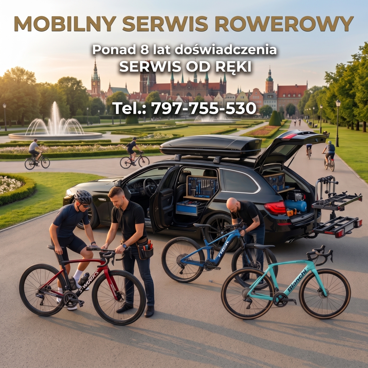 Mobilny Serwis Rowerowy Gdańsk