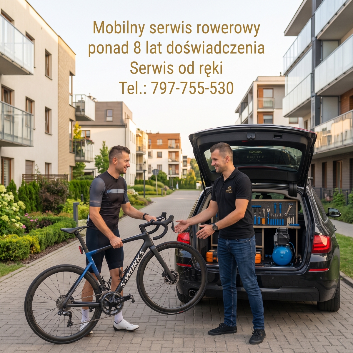Precyzyjna regulacja szosy i MTB